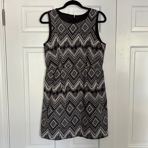 J.Crew Diamond Ikat Dress